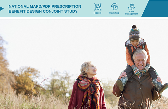 National MAPD/PDP Prescription Benefit Design Conjoint Study